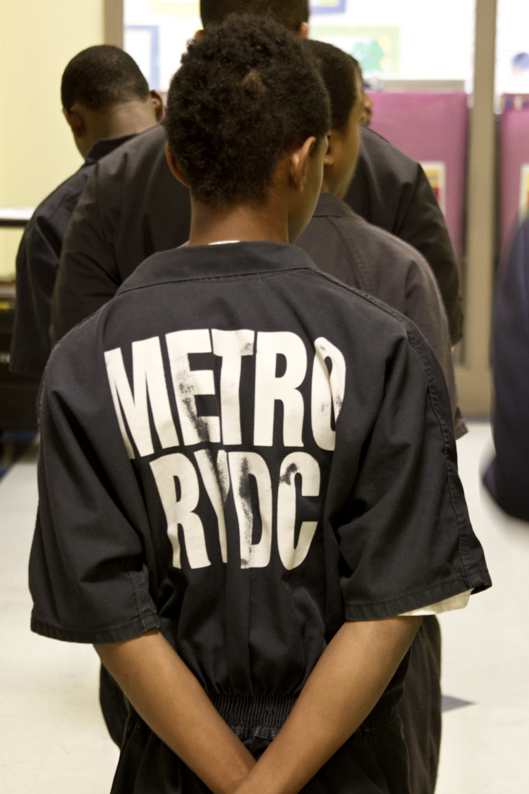 While in the hallway, students must walk with their hands behind their backs.