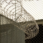 Razor wire fence borders the Metro Regional Youth Detention center in Atlanta, Ga. JJIE Staff, 2010. File photo.