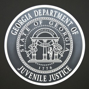 Georgia Department of Juvenile Justice logo. Clay Duda/JJIE