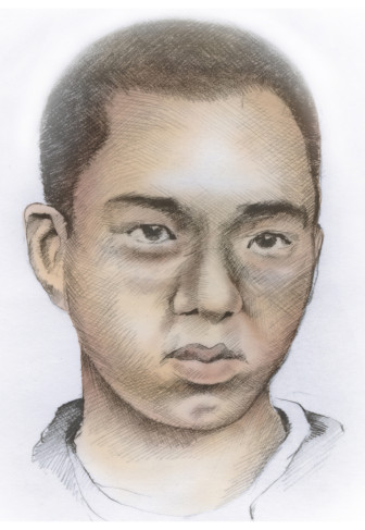 Illustration of Virginia Tech gunman Seung-Hui Cho, who killed 32 students and himself in April 2007. 