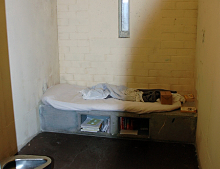 A cell where youths could be isolated at the now shuttered Preston Youth Correctional Facility, which California state officials shut down last year. A state bill failed this year that would have required every-four-hour mental-health evaluations of minors put into isolation in state, county or local jails in California. 