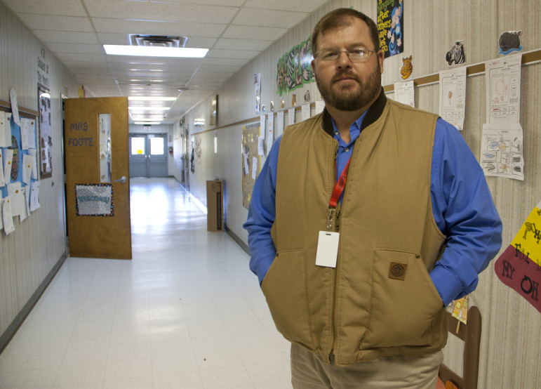 After the shooting at Newtown, Conn. last year, Superintendent Matt Dossey launched a program to arm a select group of staff at the Jonesboro Independent School District in central Texas.