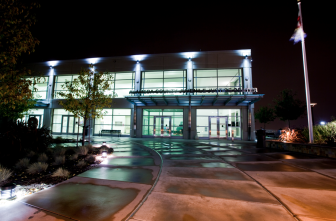 The Alameda County Juvenile Justice Center in San Leandro, Calif., which houses the detention center and youth courts.