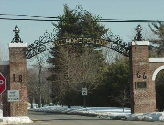 The front gate leading to the New Jersey Training School