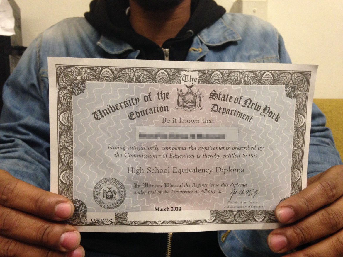 Earning a GED