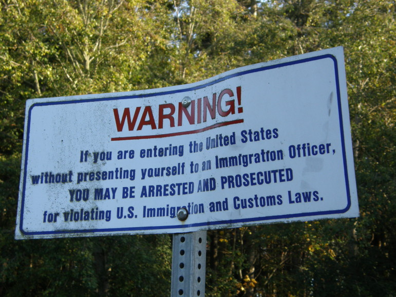 U.S. Border Notice
