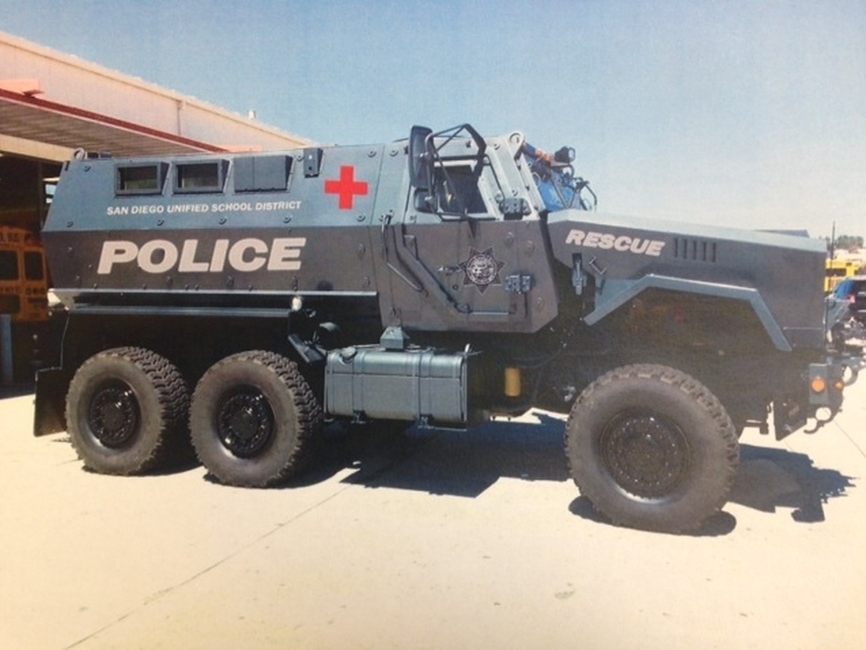 MRAP at San Diego Unified School District