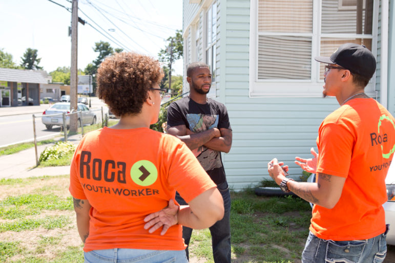 Roca’s youth workers reach out dozens of times to high-risk young people over weeks and months, and keep coming back until they build trust and are able engage in harder conversations and push behavior change. 