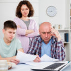LFOs: family of three with teenage son worried about money