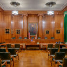 Chamber in North Carolina Supreme Court building in Raleigh