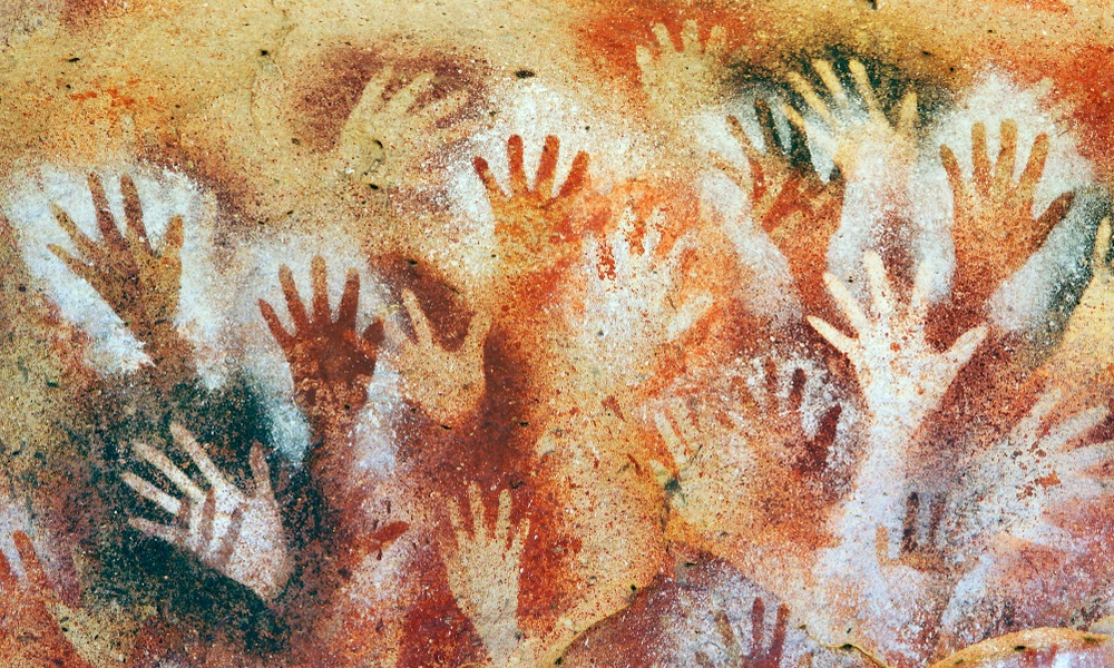 gangs: Prehistoric cave paintings of many hands